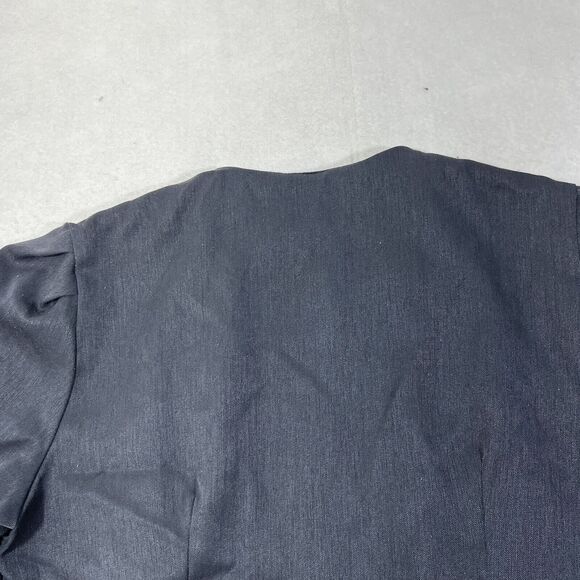 Vintage Good Times Women's 14 Button Front Long Sleeve Top Bowtie Shirt USA - Picture 11 of 12